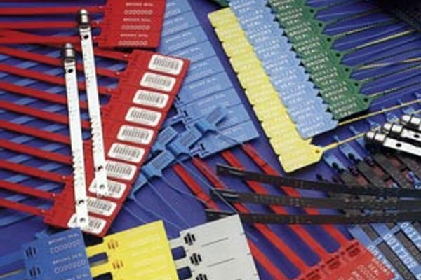 Sellos de plástico indicativos